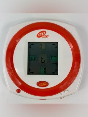 UNO 360 Handheld Electronic Game Radica Mattel 2009 LCD Colour Screen Tested